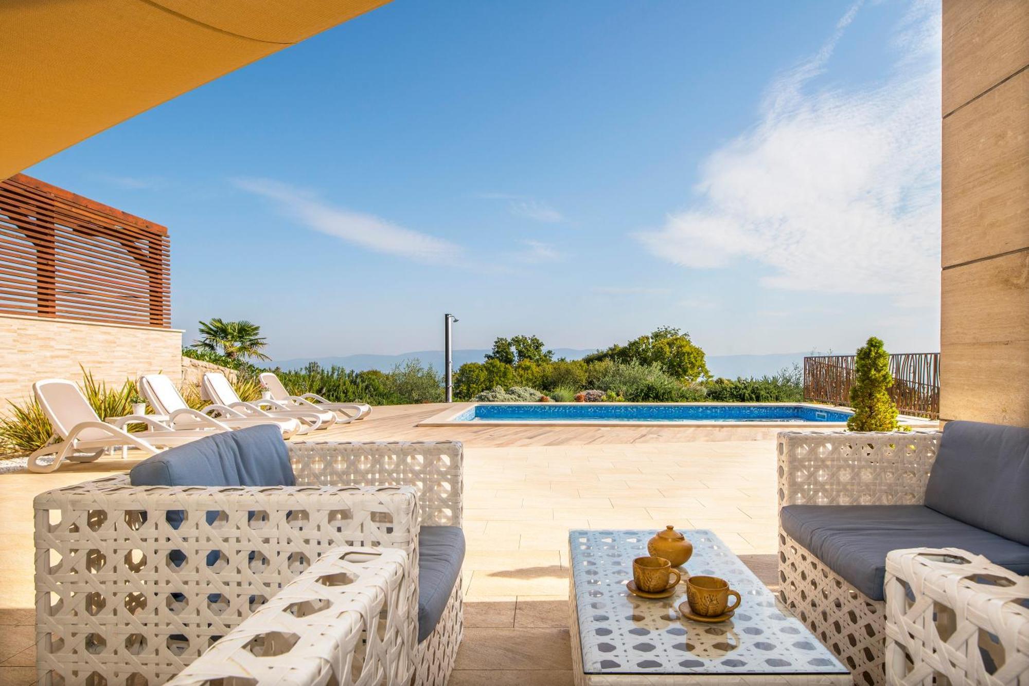 Villa Luce Labin (Istria) Exterior foto
